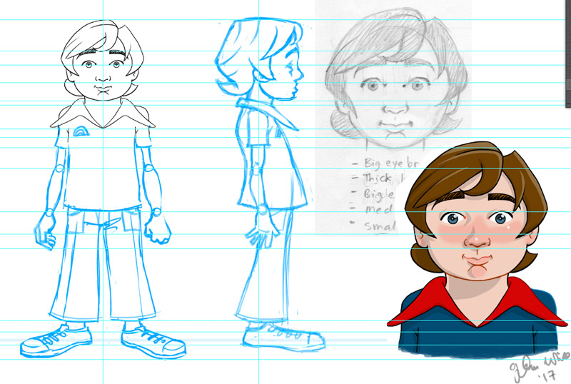 animation character design full length