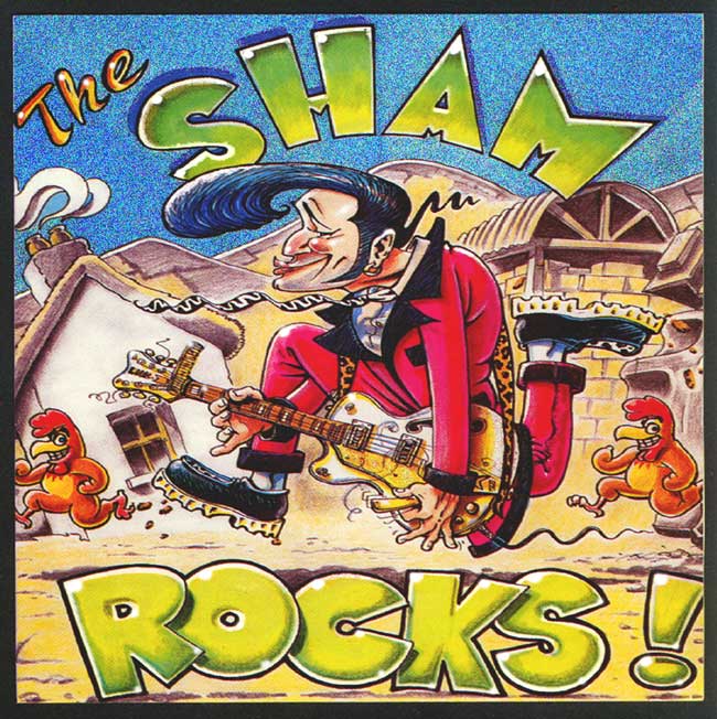 shamrocks album cover design and illustration