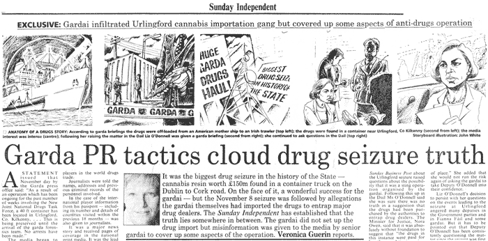news illustration drugs for veronica guerin article