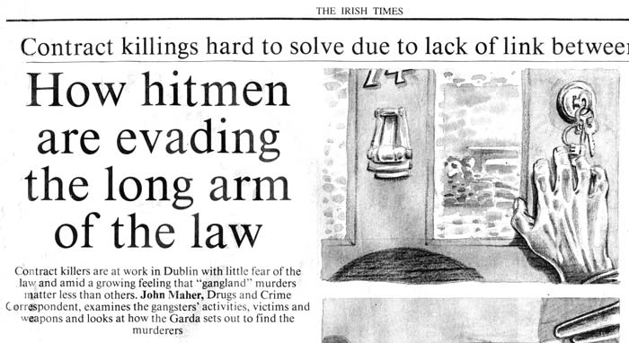 illustrations hitmen irish times newspaper article