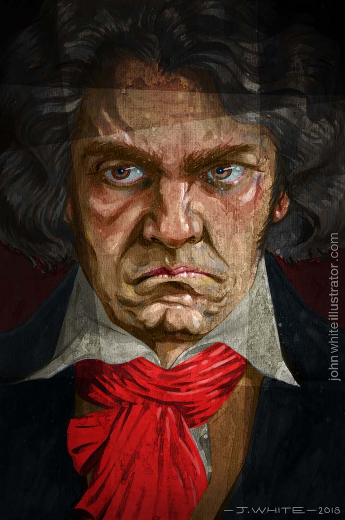 beethoven painting